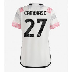 Juventus Andrea Cambiaso #27 Udebanetrøje Dame 2023-24 Kort ærmer